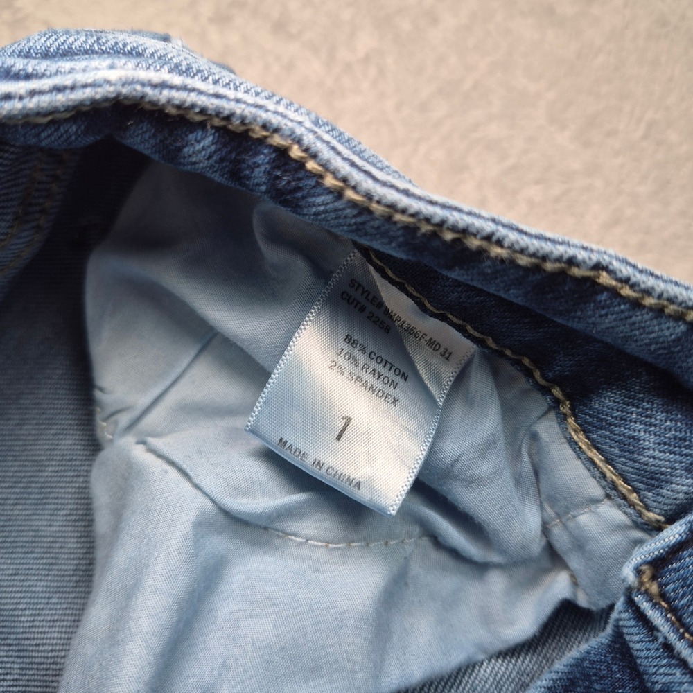 Bailey Made 1 (23) Women Medium Wash High Rise Flare Bell Bottom Jeans BMP1356F - Picture 3 of 8